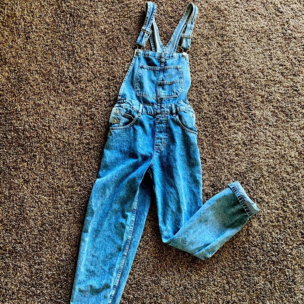 Free People Jean Overalls